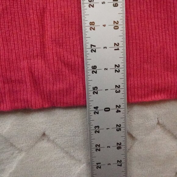 Sundance 100% Cashmere Knit Sweater Womens Small Pink Pull Over Soft Cozy - Picture 6 of 8